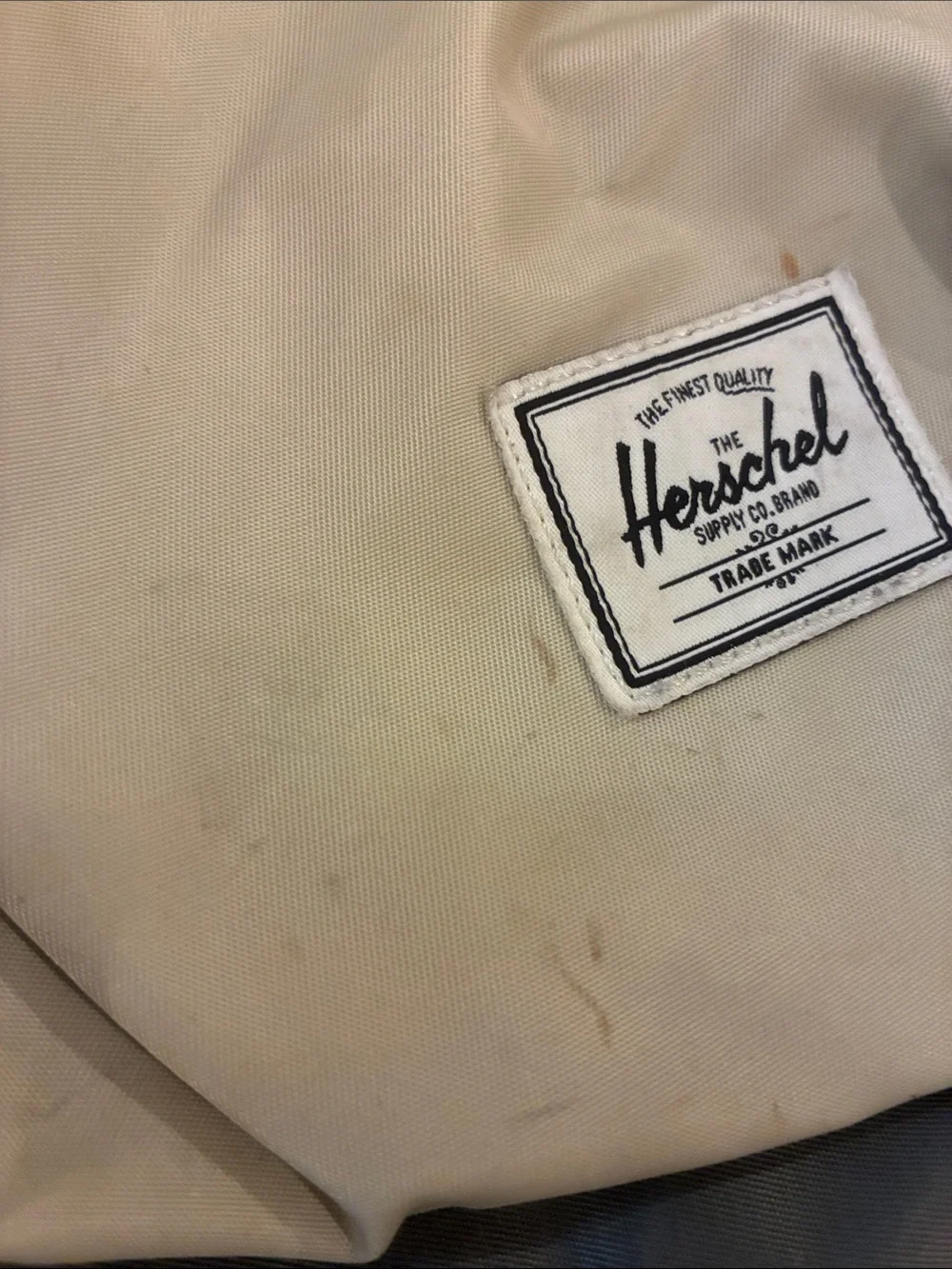 Herschel Supply Company Two-Tone Beige and Gray Men’s Backpack